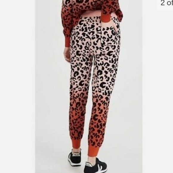 525 America X Revolve Dip Dyed Leapord Print Jogger - Picture 2 of 12